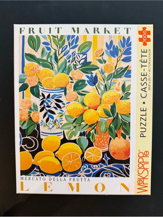 Werkshoppe Other - Werkshoppe Lemon Market 1000-Piece Puzzle